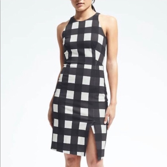 Banana Republic Dresses & Skirts - Banana Republic Black & White Dress Size 8P NWT